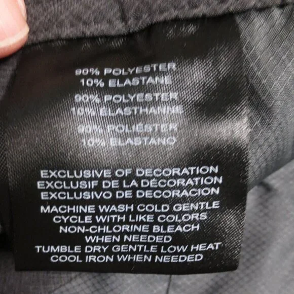 HANG TEN mens HYBRID shorts DARK GRAY summer SURFER quick dry SIZE 38 - Picture 9 of 11